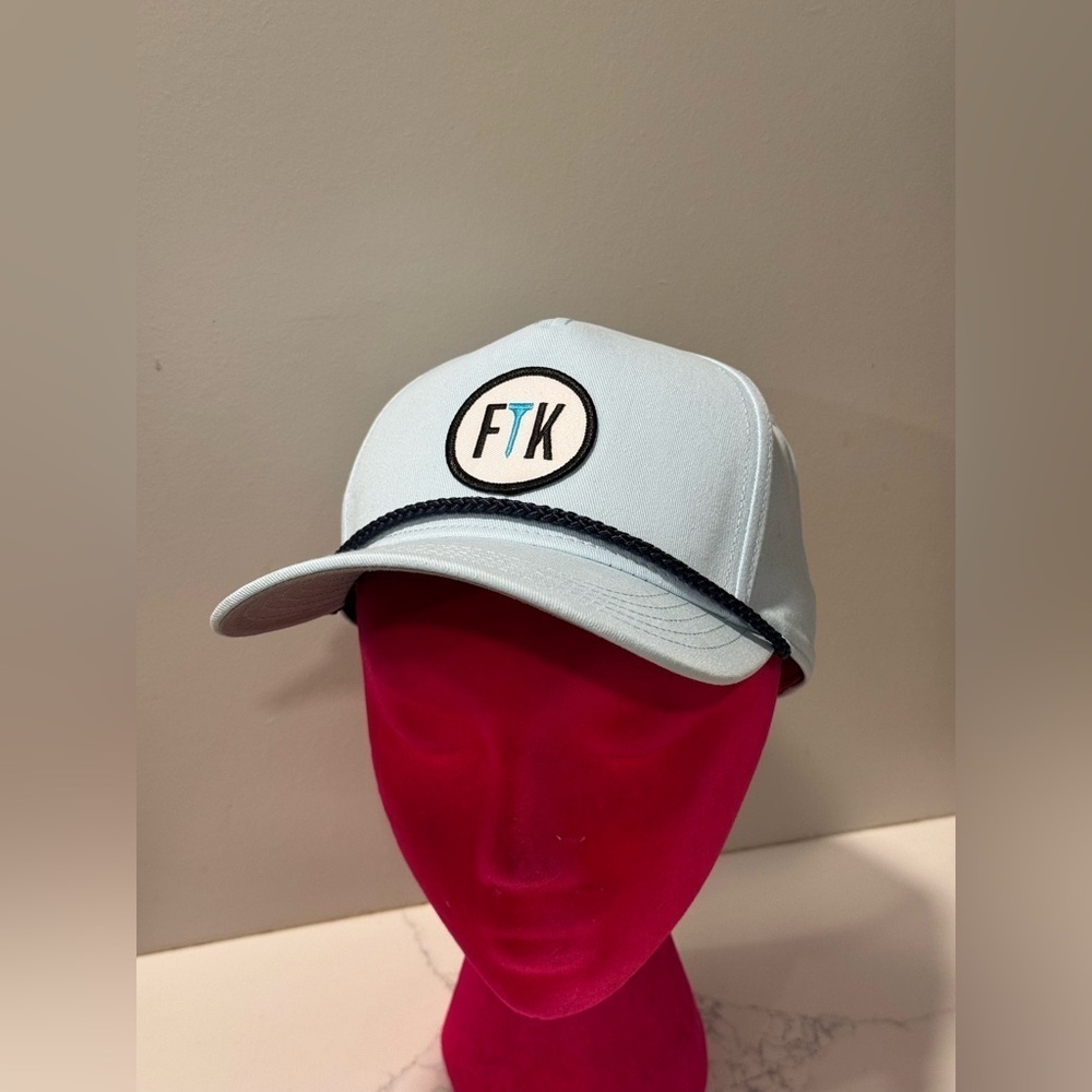American Needle Light Blue FTK Rope Snap Back Hat